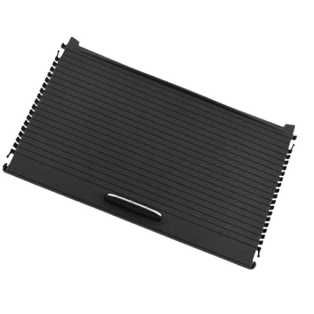 Auto hintere Armlehne Box Wasserbecherhalter Vorhang für W204 W207 Getränkehalter Schieberollo Schwarz