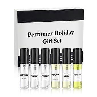 Parfüm Spray Set Langanhaltendes Parfüm Frisches und nicht stechendes Damen Date Parfüm Spray 6x10ml