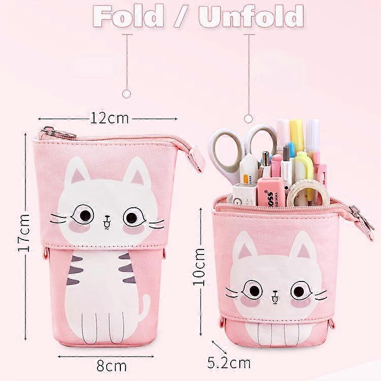 Retractable Pull Down Pencil Case Pencil Holder Pencil Stationery Box