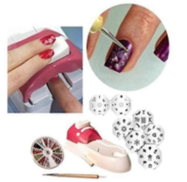 Nail Art Printer Machine Print Nail Art Printing Pattern Set Stamper