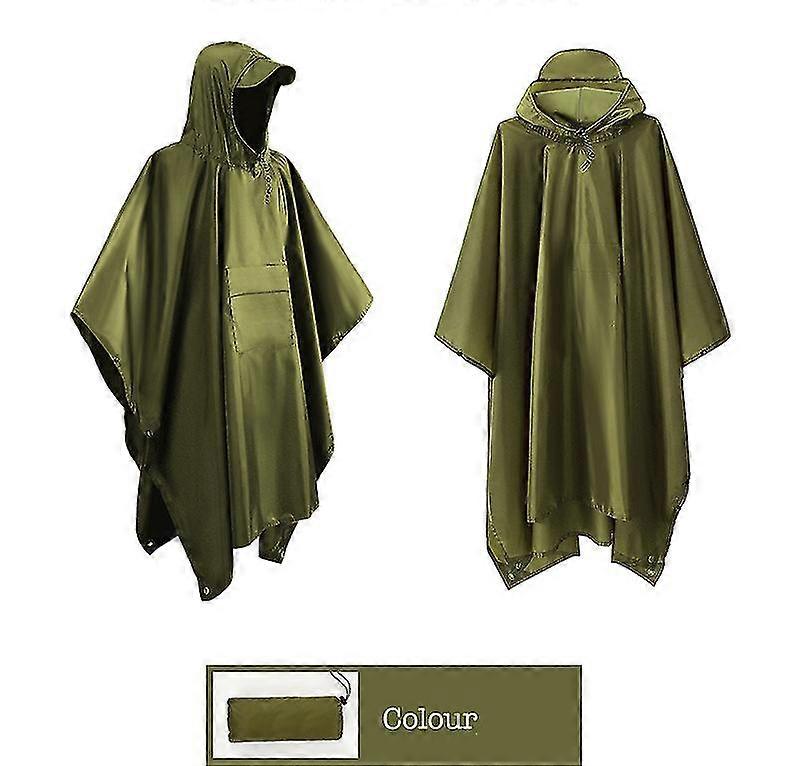 SOPPY Waterproof Rain Poncho Bike Bicycle Rain Poncho Cycling Rain Cape Lightweight Compact Reusable For Men Women Adults, Suitable For Cycling Camping Hiking