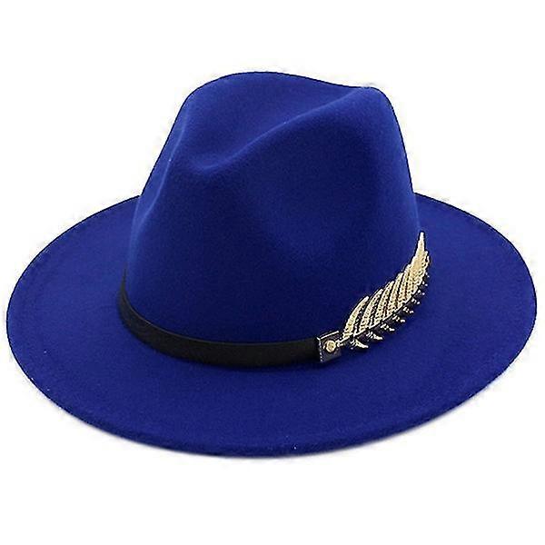 Fashion Unisex Hat Woolen Wide Brim Jazz Cap Hats