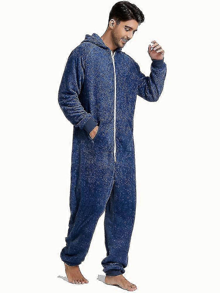 One-piece Pajama Jumpsuits For Men