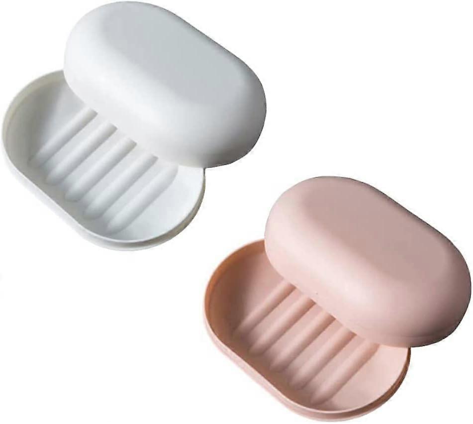Soap Dish with Lid Travel Soap Case Soap Bar Travel Soap Leakproof Soap Box Container Holder closable Soap Bar Dish Storage