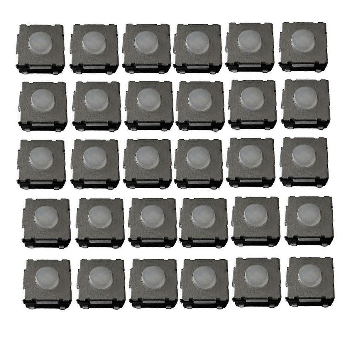 30PCS L4L5 R4R5 Button Switch for Tactile Tact Push Button Micro-Switch Momentary