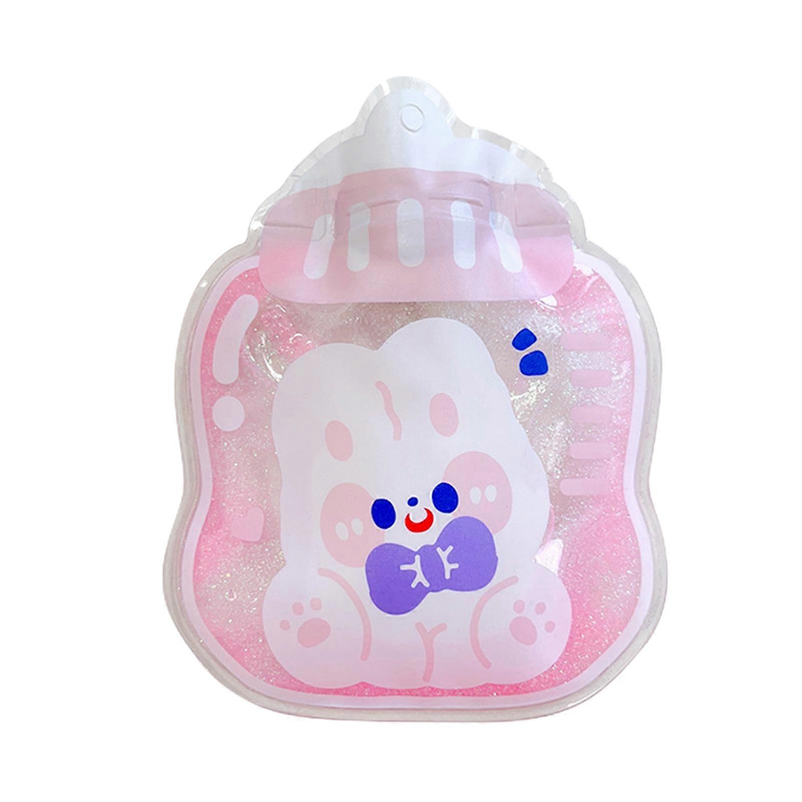 Cartoon Hand Warm Water Bottle Portable Hand Warmer Cartoon Long Lasting Small Hot