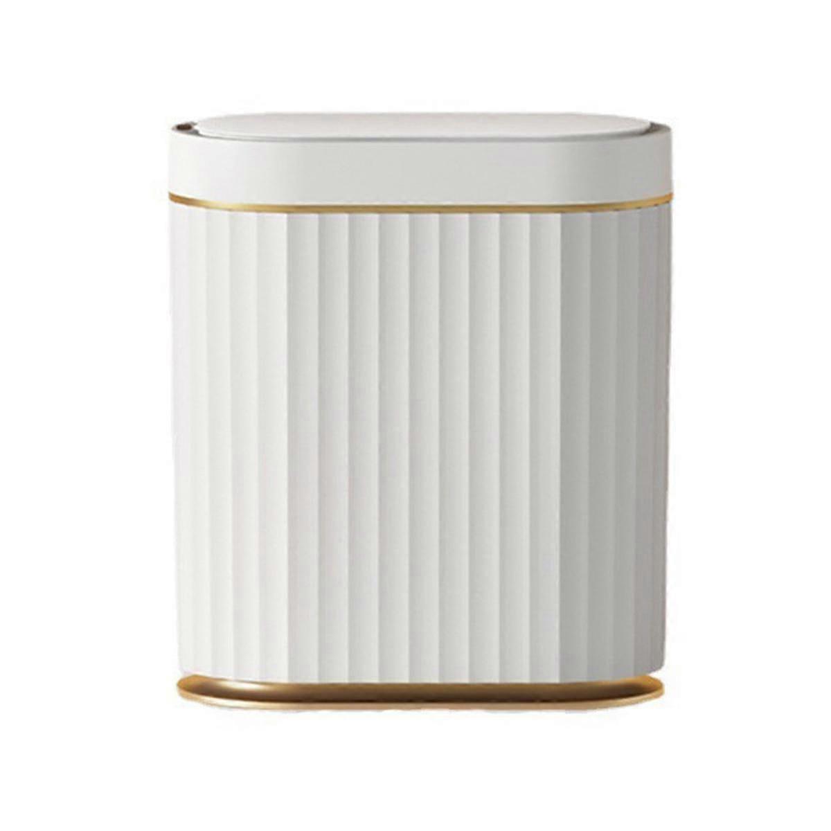 Smart Trash Can Capacity For Kitchen Bathroom Garbage Bin Automatic Induction Waterproof Bin With L