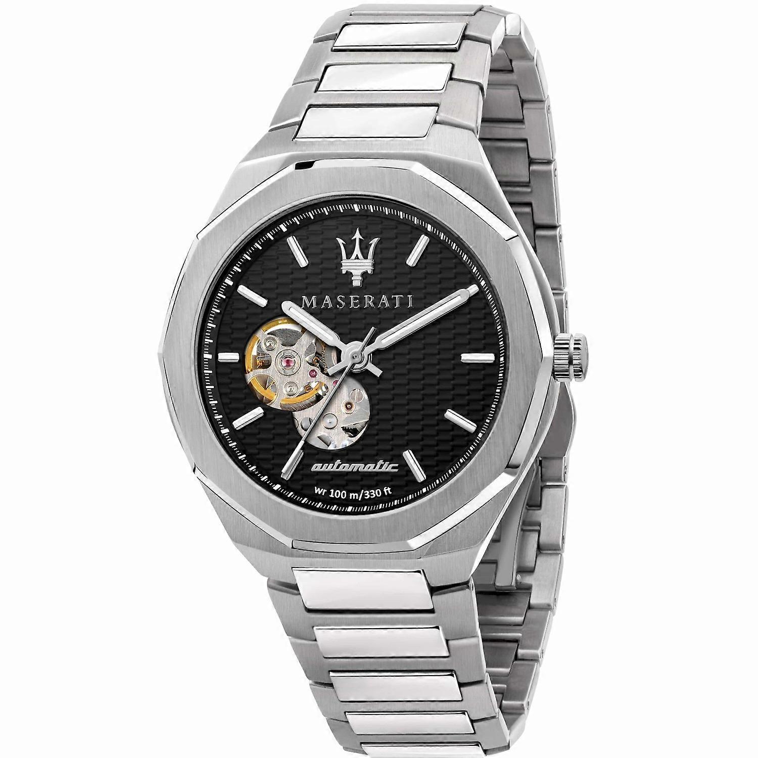 Maserati Stile Open Heart Automatic 45mm Watch