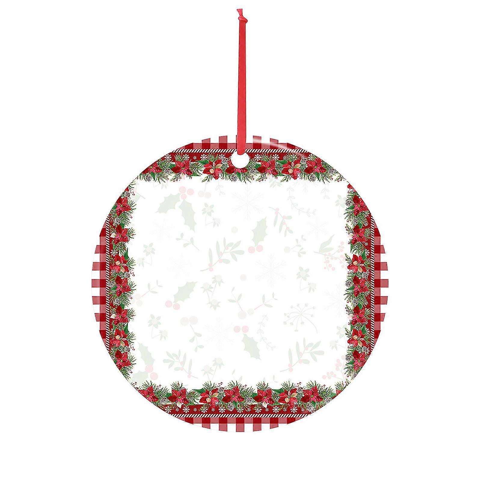 تخصيص الزينة على شكل الحلي المعلقة لتزيين عيد الميلاد