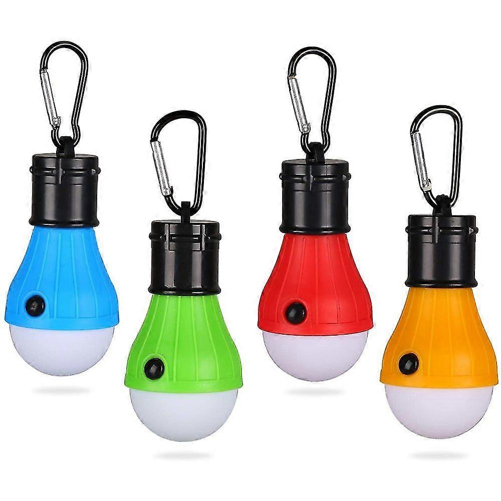 4Pcs Led Camping Lamp Lantern Tent Lamp Light Bulb Set-emergency Light