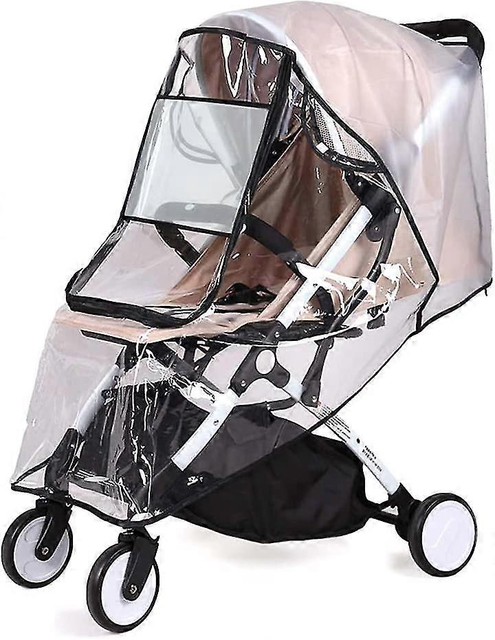 Universal Size Stroller Rain Cover, Dustproof And Windproof, Durable Protection