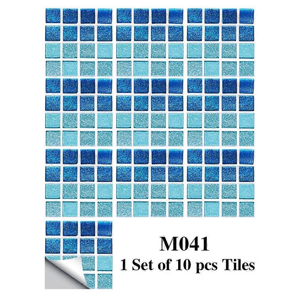 Self-adhesive Tile Decor 10-pack blue Mosaic