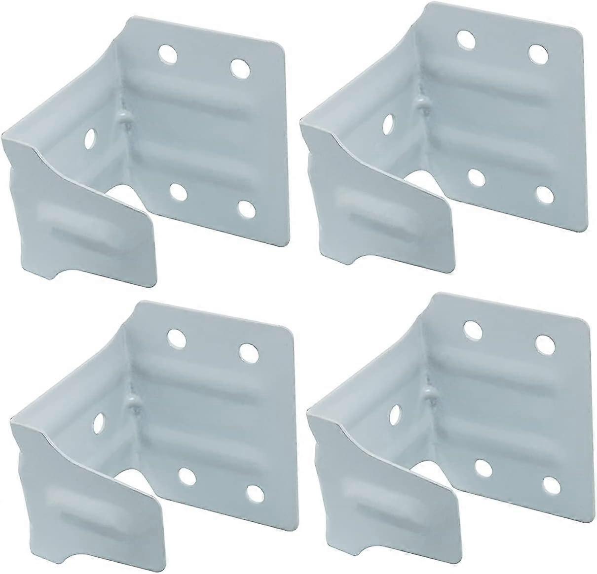 4 Pack Blind Head Rail Brackets Mini White Blind Brackets