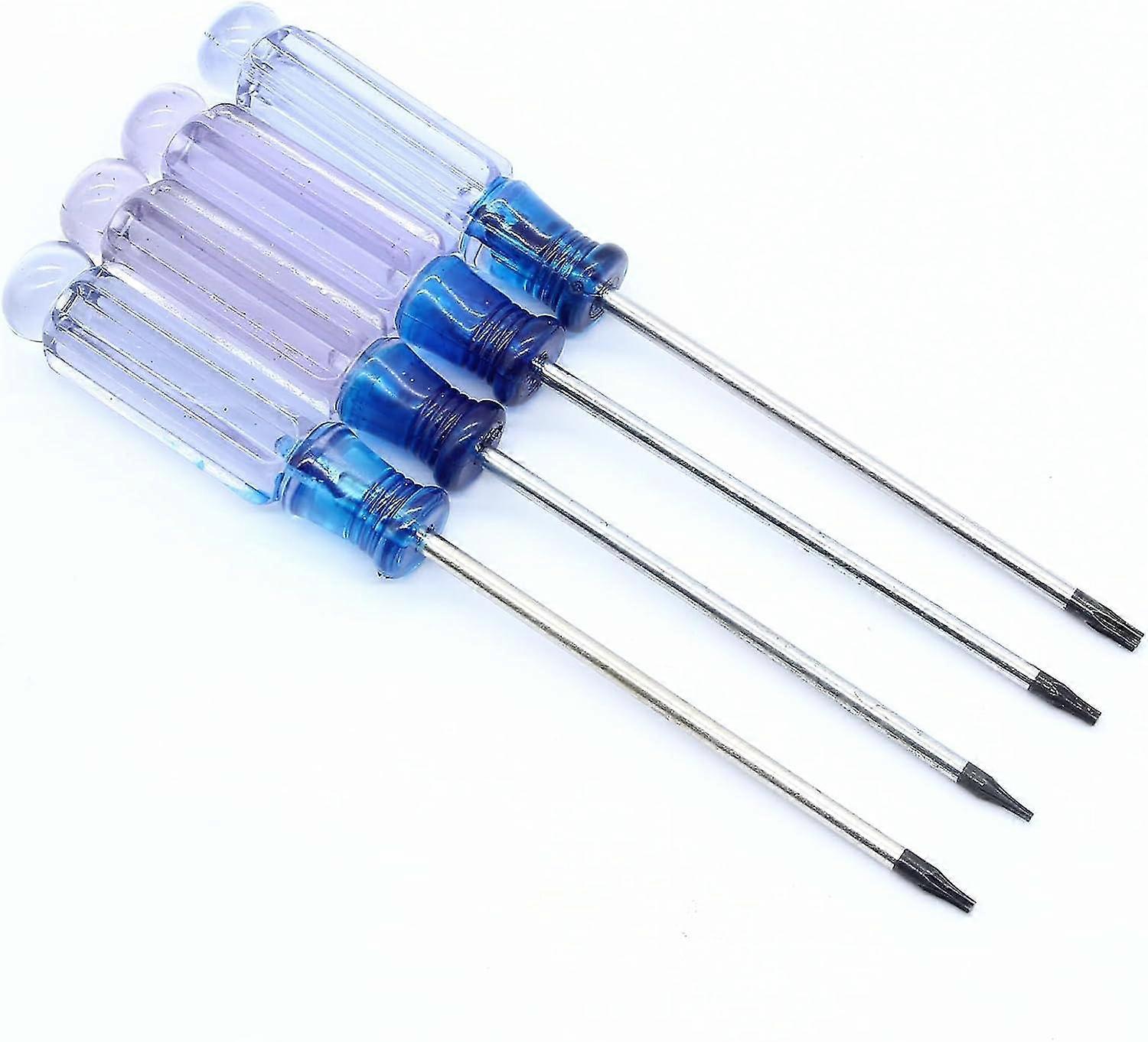 4 Pcs Magnetic Torx Screwdriver Set T5 T6 T8 T10 Security Torx Screwdrivers 6 Point Star Screwdrivers/YY
