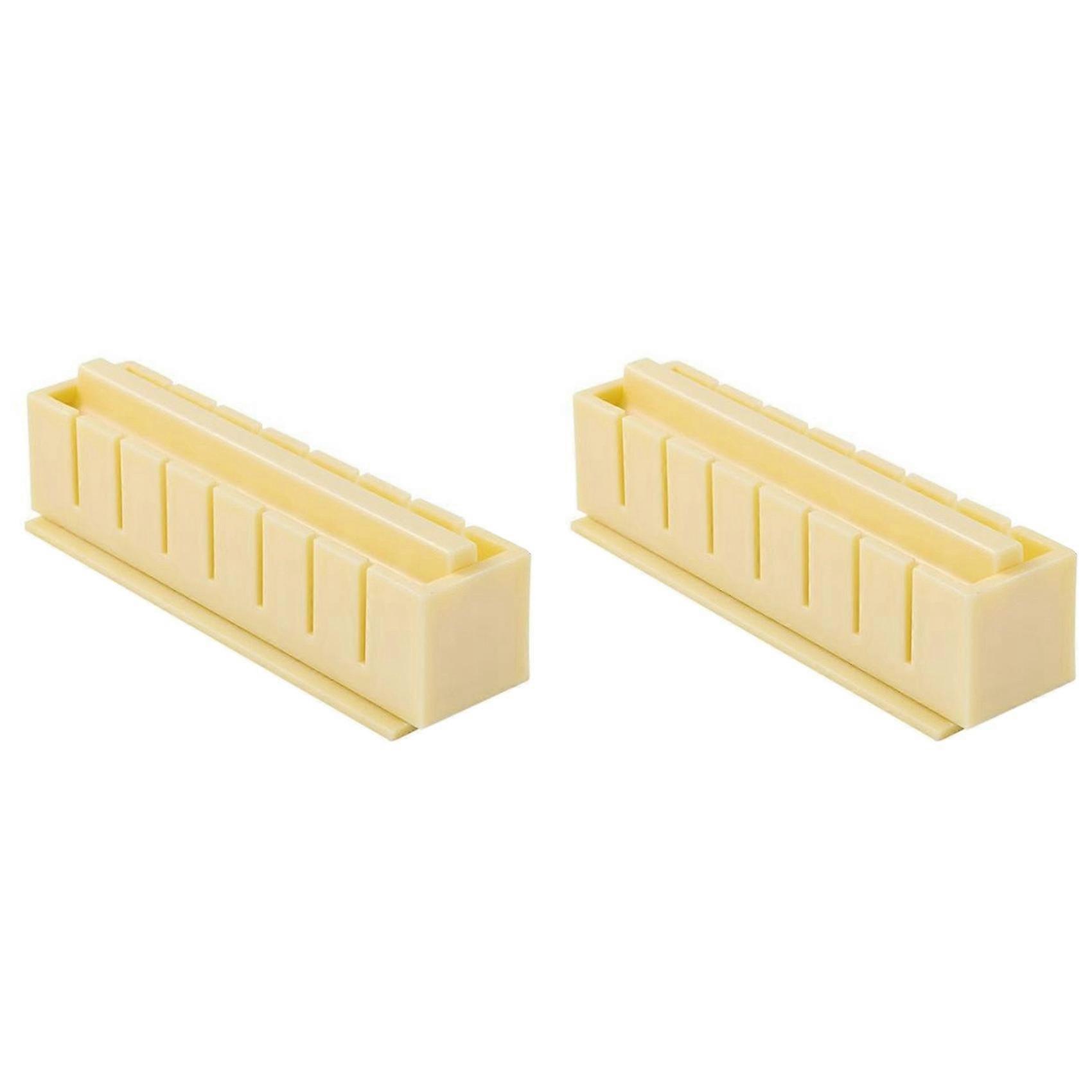 2x صانع السوشي قالب الأرز اليابانية قالب كعكة متعددة الوظائف قالب السوشي صنع كيت مربع سوشي مول