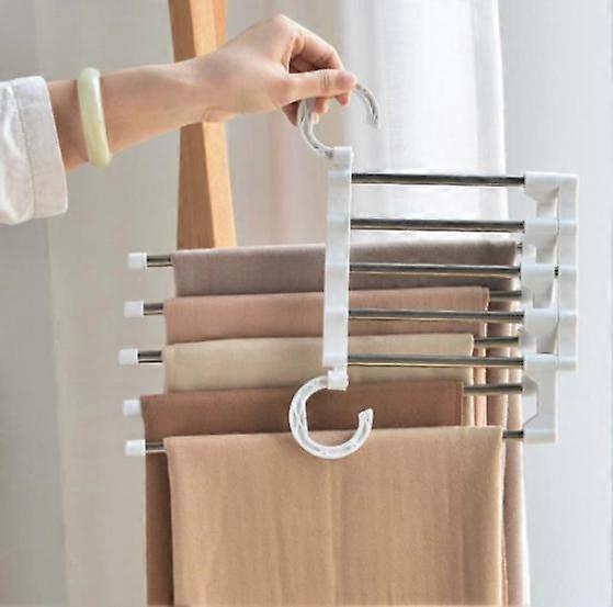 Multifunctional Clothes Hanger Pants Shelf