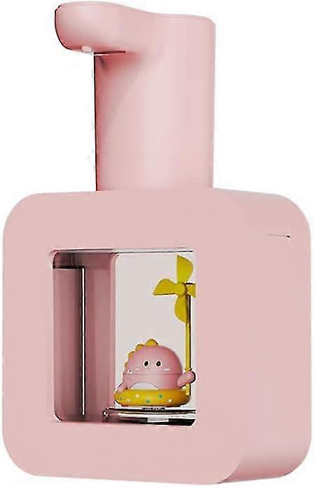 Kids Bathroom Soap Dispenser, Usb Charging Automatic Soap Dispenser Kitchen School Office Touchless Foam Soap Dispenser (pink - Little Dinosaur (foam