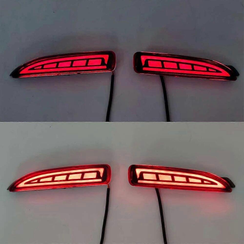 LED Rear Bumper Reflector Brake Stop Light Car-styling Turn Signal For Mazda 6 Atenza For Mazda 2 DY For Mazda 3 Axela (CA240)