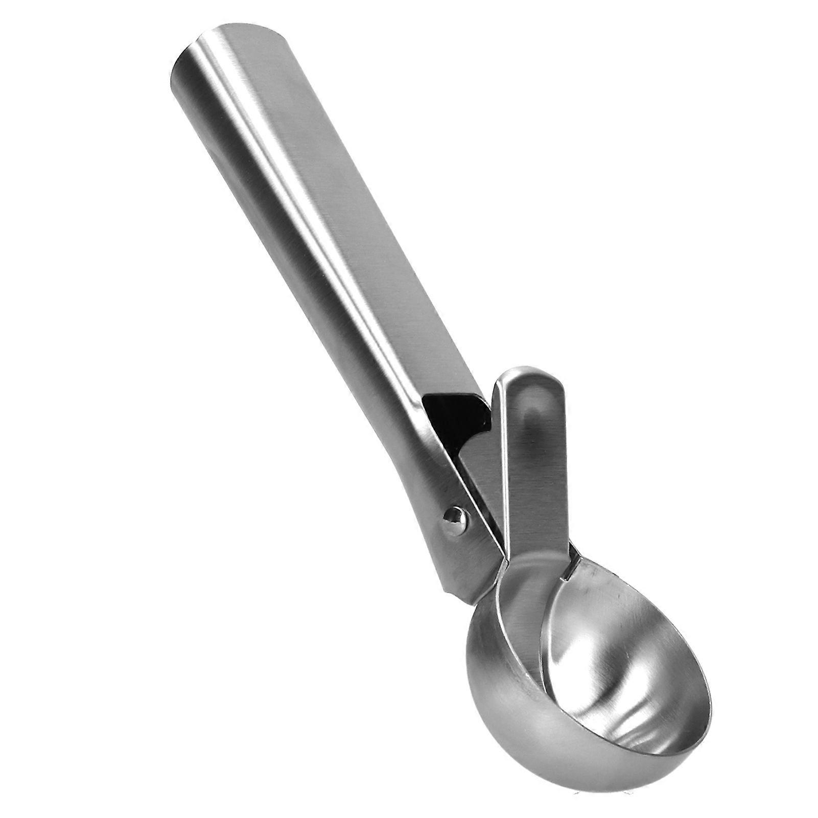 Ice Cream Scoop Stainless Steel with Comfortable Handle for Yogurt and Ice Cream