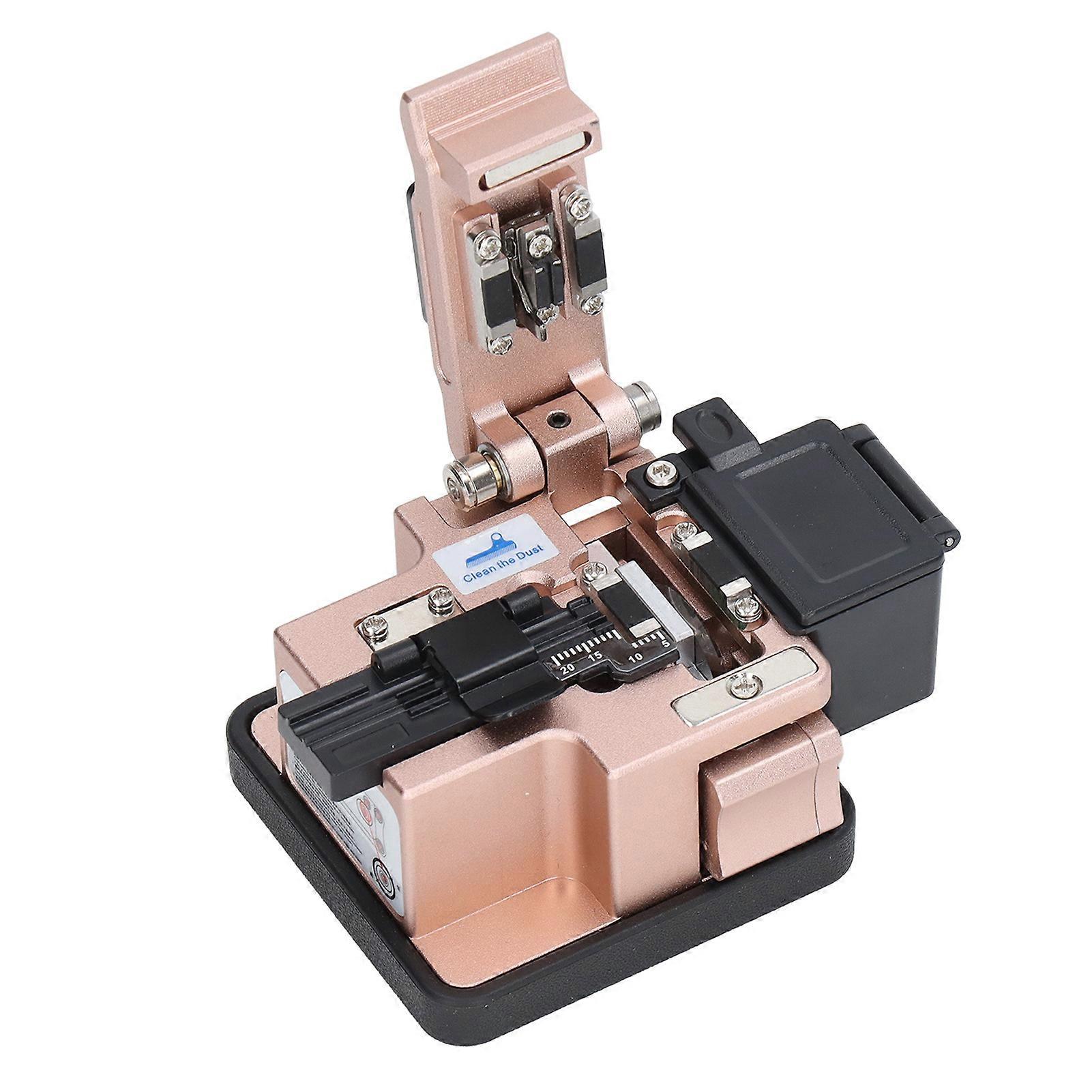 Automatic Return Fiber Cutter with High Precision Cutting (0.25mm 0.9mm 125um) for Optical Splicing