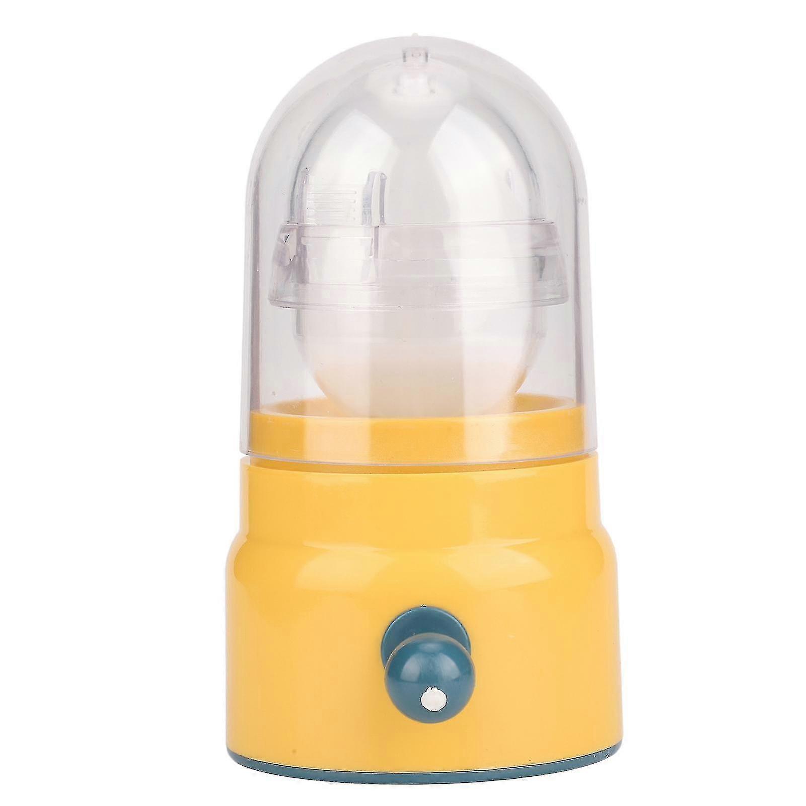 Yellow Golden Manual Egg Scrambler Shaker - Home Use Egg Maker