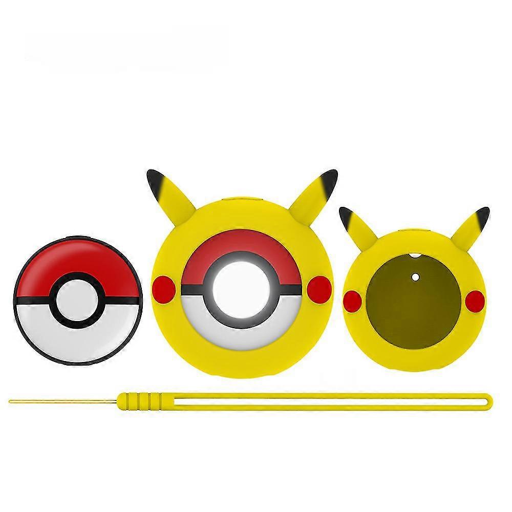 Silicone Case Compatible Pokemon Go Plus + 2023, Protective Case With Lanyard Hand Rope For Pokemon Go Plus+