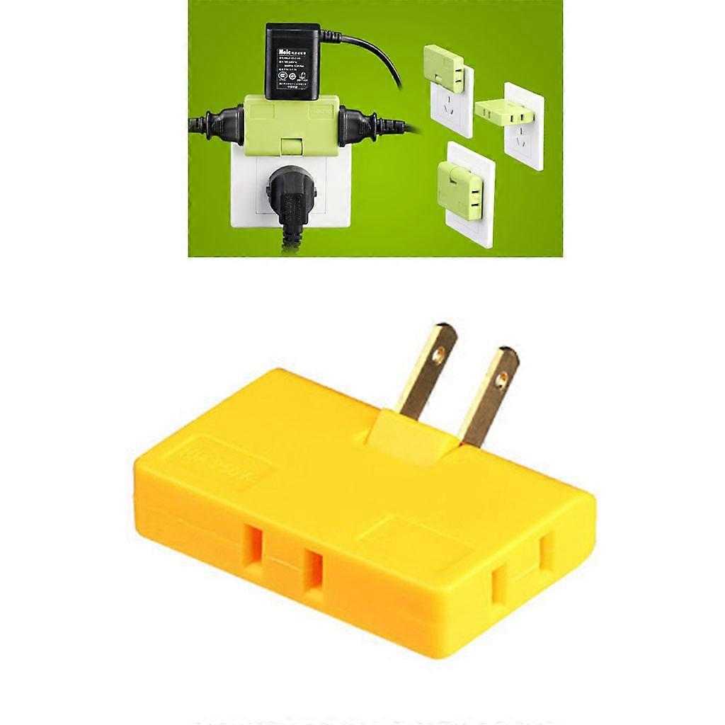 Wall Outlet Extender 180 Extension Plug Adapter Rotatable Socket Converter