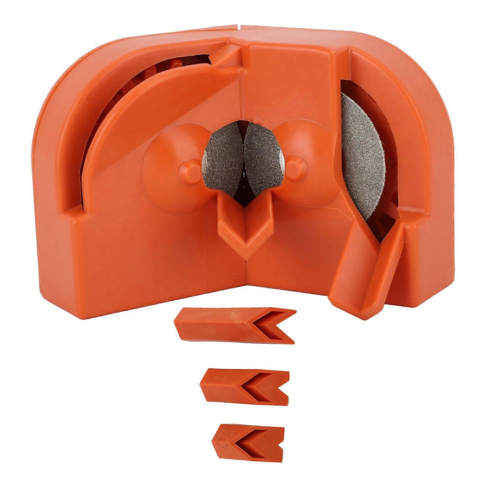 Electric Drill Bit Sharpener for All Bits Multipurpose Portable Drill Grinder Grinding Tool for Hardened Steel Carbide Twist Cobalt Orange