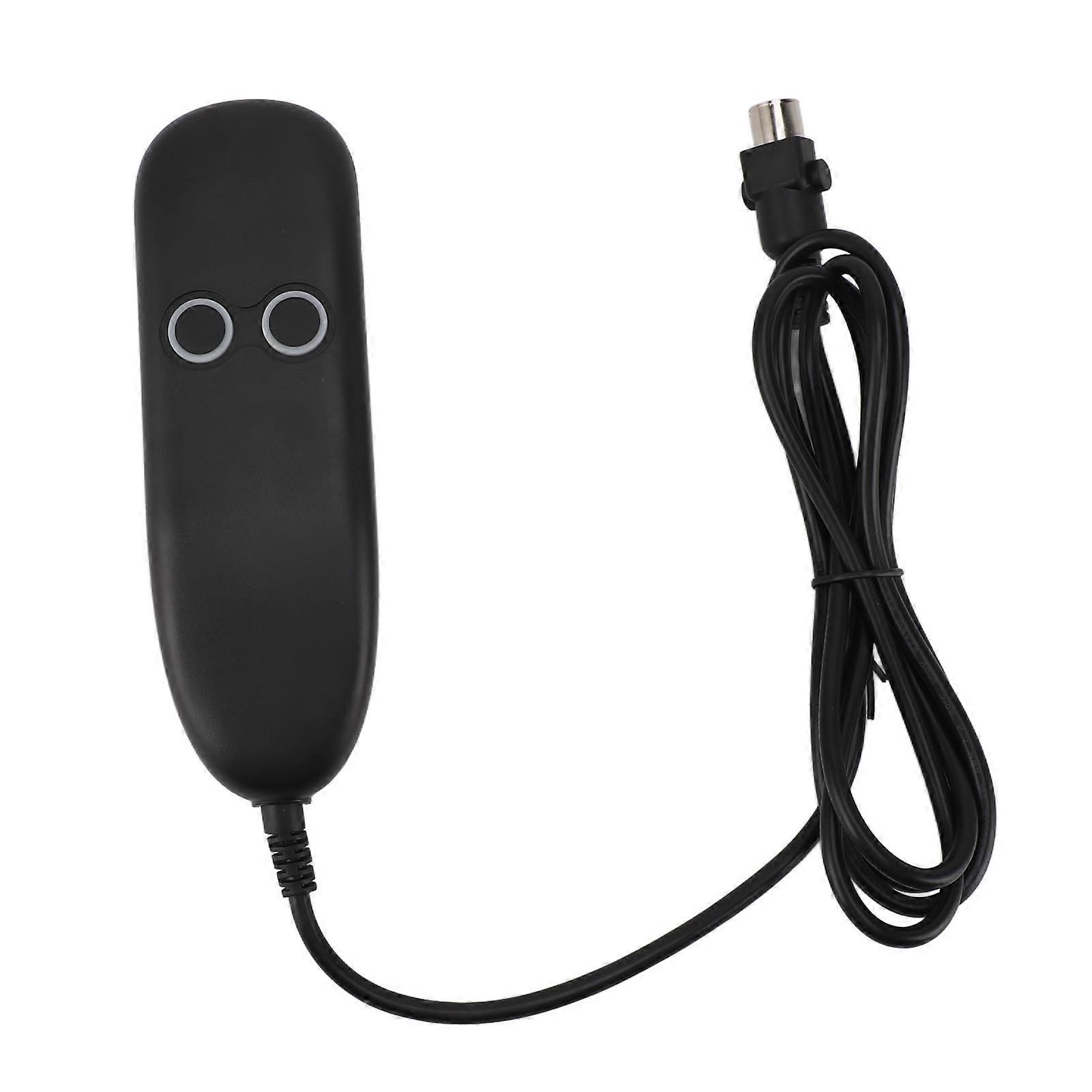 電気ソファコントローラー2ボタンマッサージソファコントローラーホームシアター用リクライニングチェアハンドセットストレート5ピン