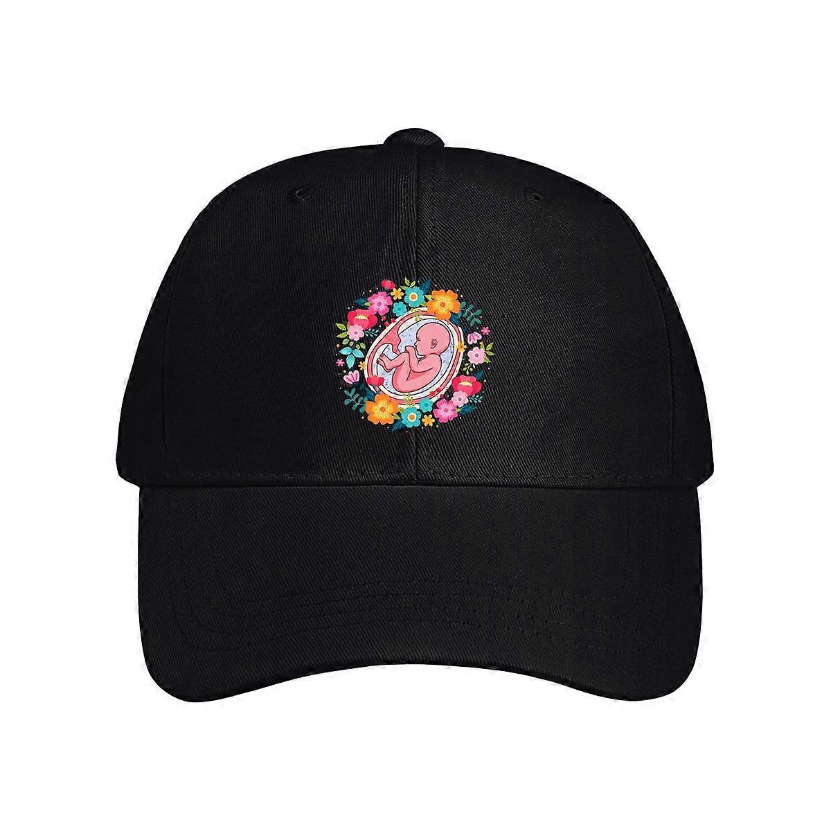 Baby Inside The Womb Baseball Cap