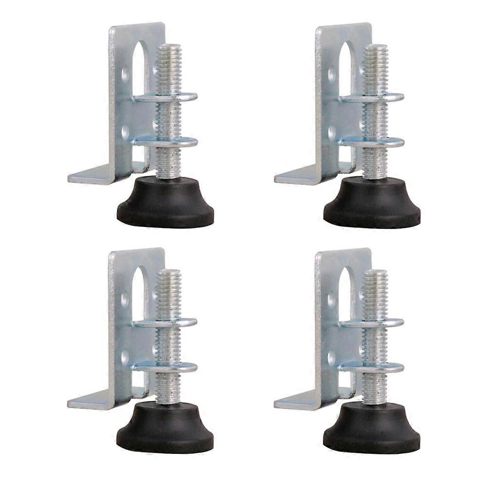 4pcs Kleiderschrank Einstellbare Nivellierung Bein Fuß Schrank Möbel Leveler Support Pad
