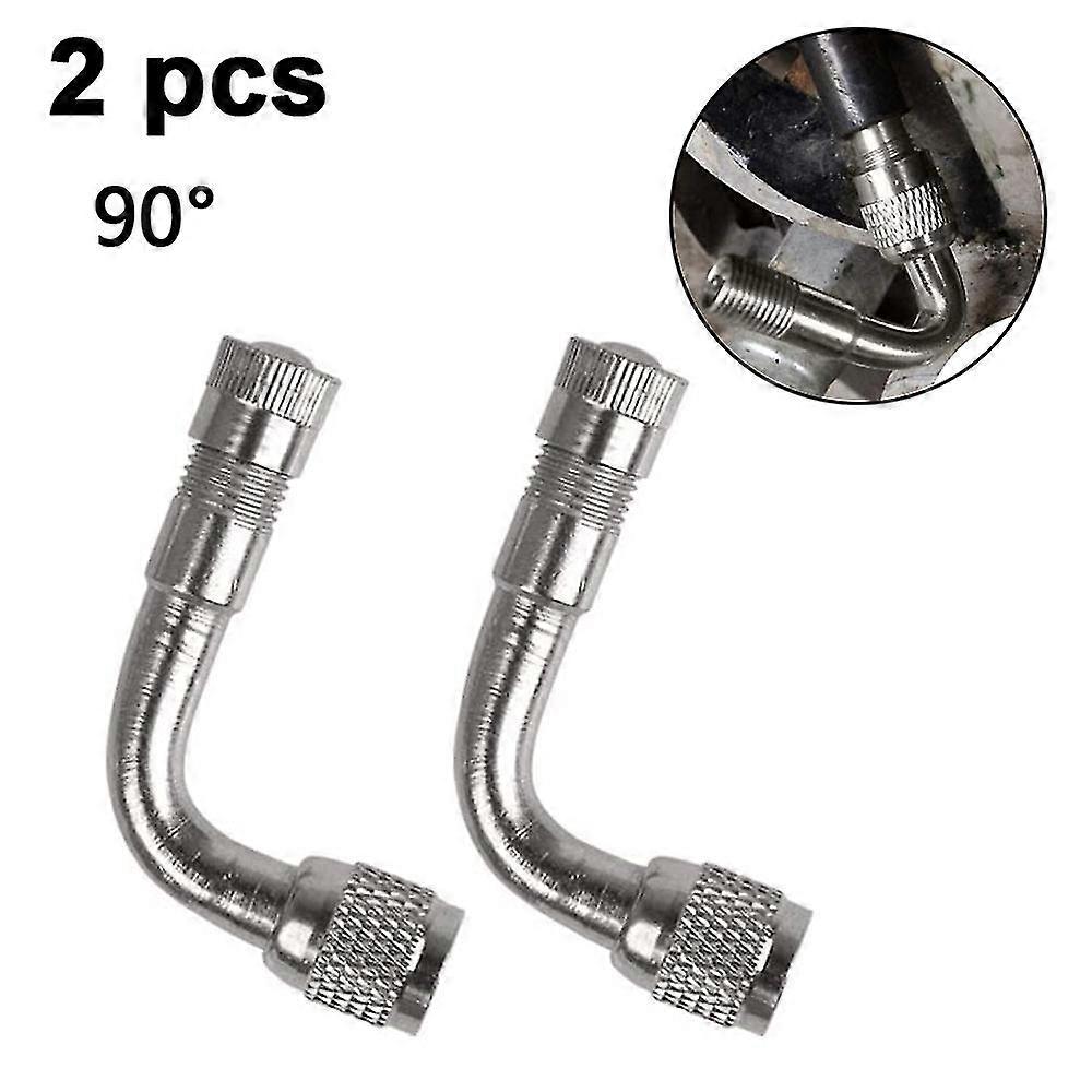 2-pack D Car Cycle Scooter Bike Valve Stem
