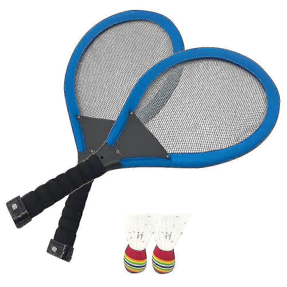 Intrattenimento per famiglie Allenamento notturno all'aperto Led Badminton Racchetta Set Sport A
