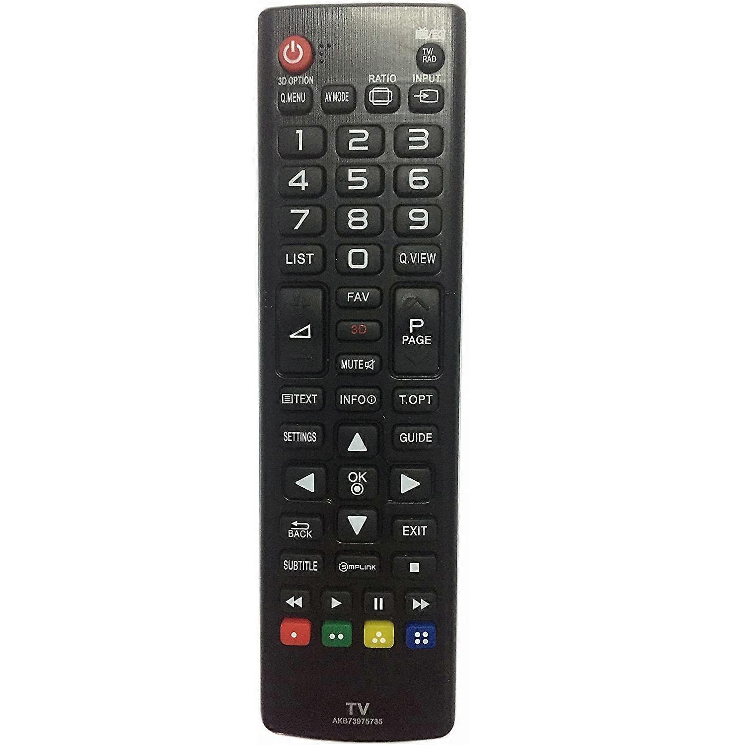 AKB73975735 Remote control for LG LCD LED HDTV TV