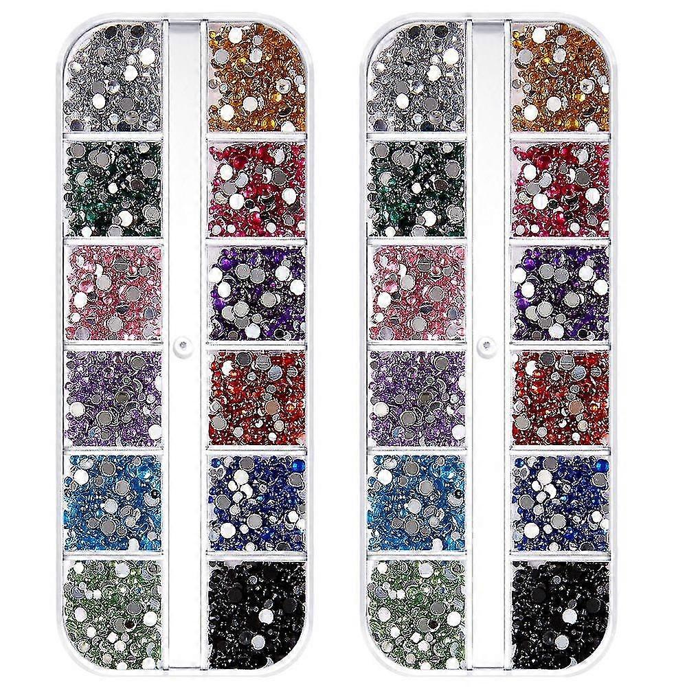 Crystal Flatback, Rhinestones Nail Art