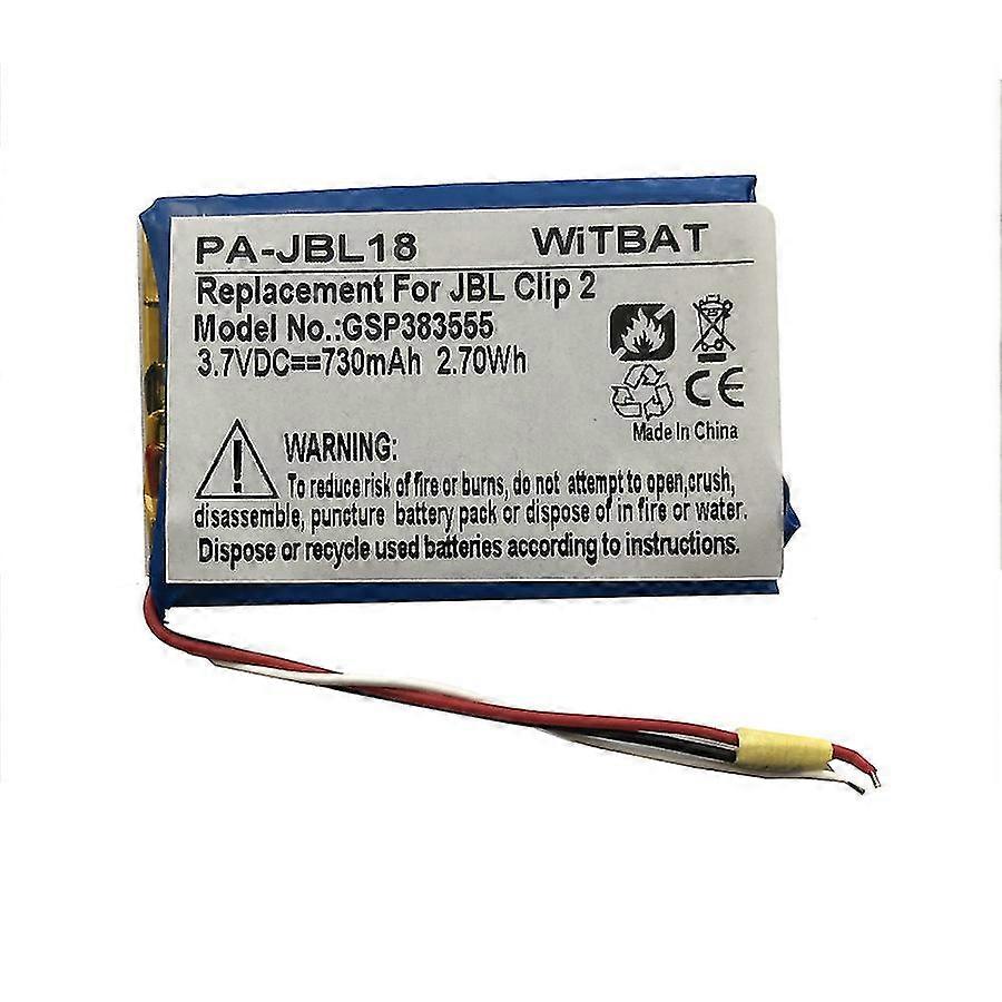 Jbl Clip 2 Bluetooth Speaker Battery P044052 Gsp383555