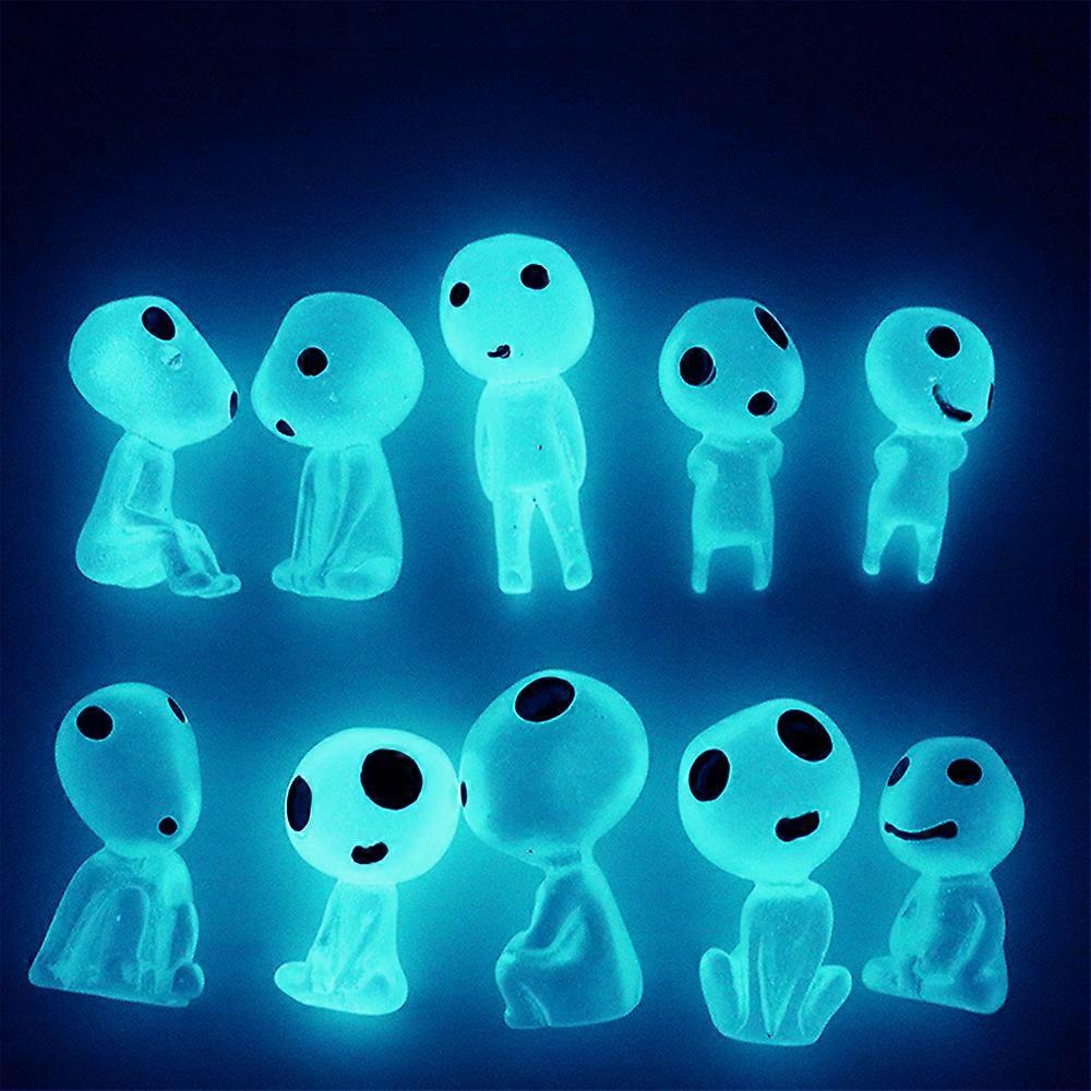 Luminous Horror Halloween Ghost Garden Desktop Decor Aquarium Fish Tank Ornament