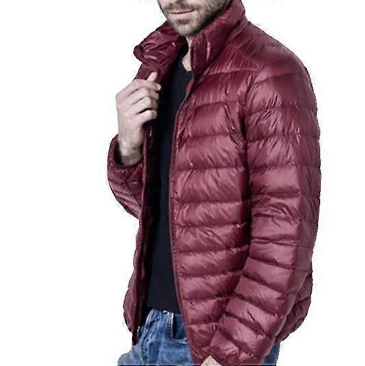 Men's Lightweight Water-Resistant Down Jacket Breathable Windproof
