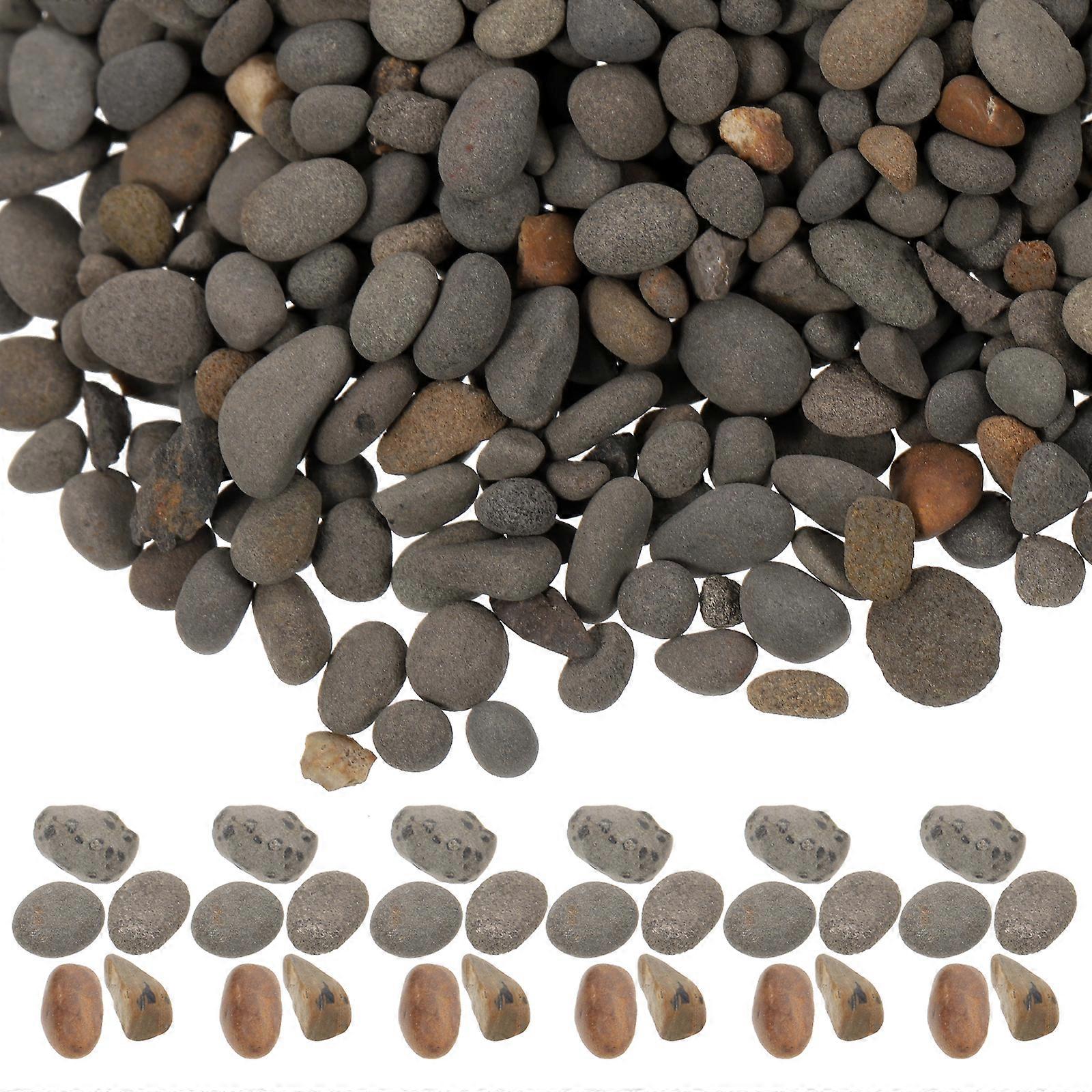 1 Bag of Microlandscape Layout Miniature Stone Natural Small Rocks Model Sand Table Decoration