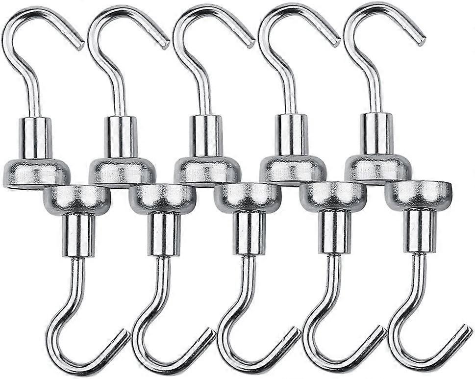 Magnetic Hook, 10Pcs/Set Practical Heavy Duty Hanging Hook Powerful Magnetic Hooks Indoors