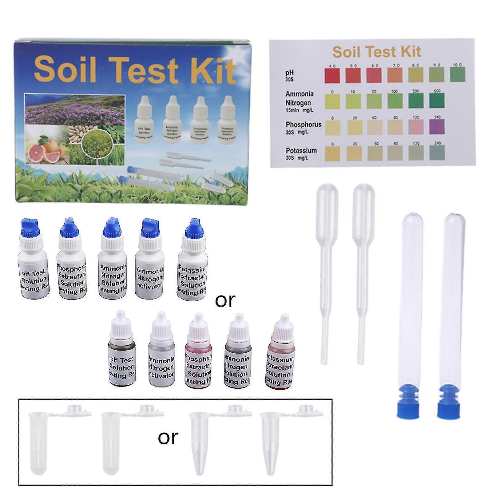 Soil Ph Test Solution Phosphorus N1 Nitrate P1 Potassium K1 K2 Extractant Kit