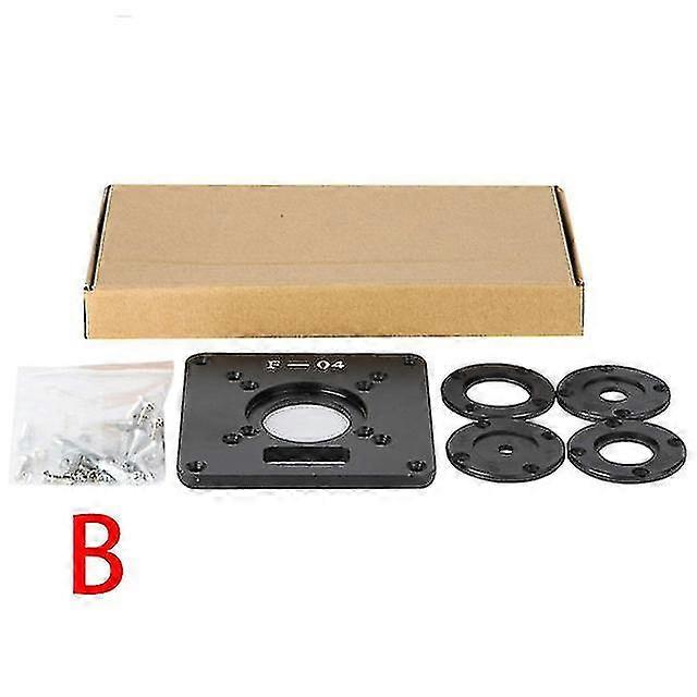 Naiwang Wood Tools Woodworking Multifunctional Plate For Router Work Benches Joinery Tool Planer Woodworking Machine Workbench Table