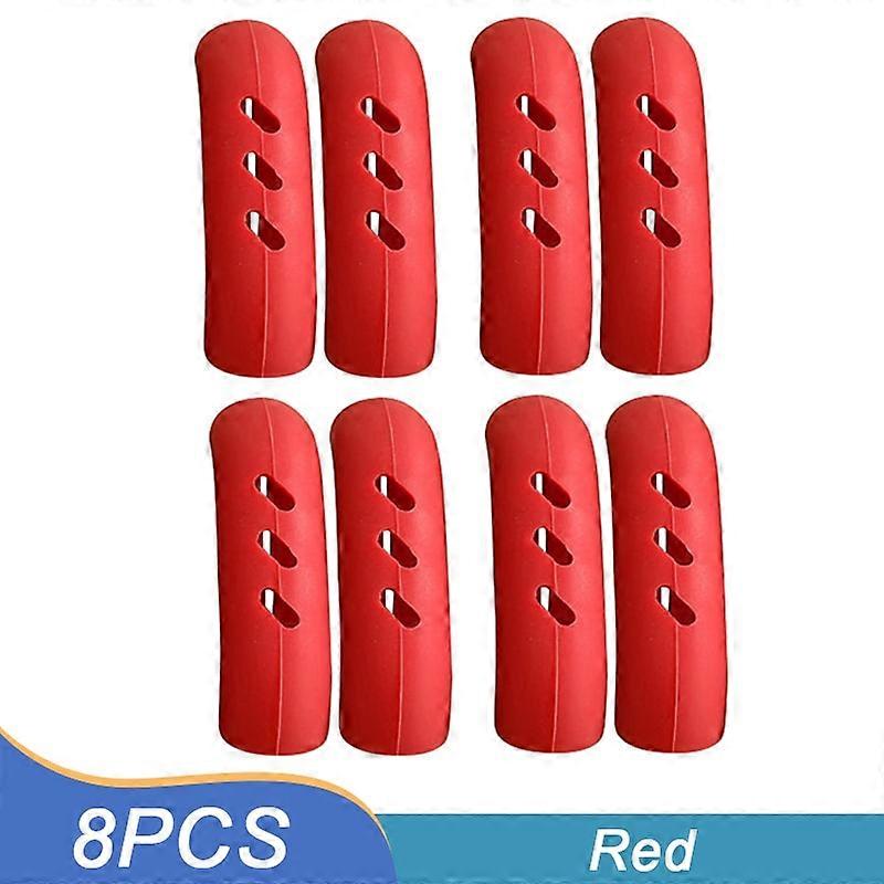 2/4/8Pcs σιλικόνης pan λαβή κάλυψη θερμομόνωσης καλύμματα κατσαρόλας αντιολισθητικό αυτί κλιπ ατμού κατσαρόλα κατσαρόλα λαβή λαβή εργαλείο κουζίνας