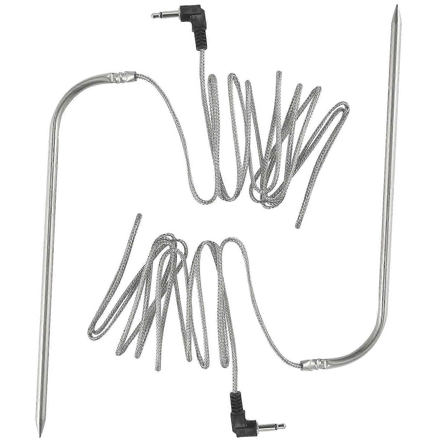 Replacement High-Temperature Meat Probe compatible with Grills and Smokers Compatible with , 2Pc Wat