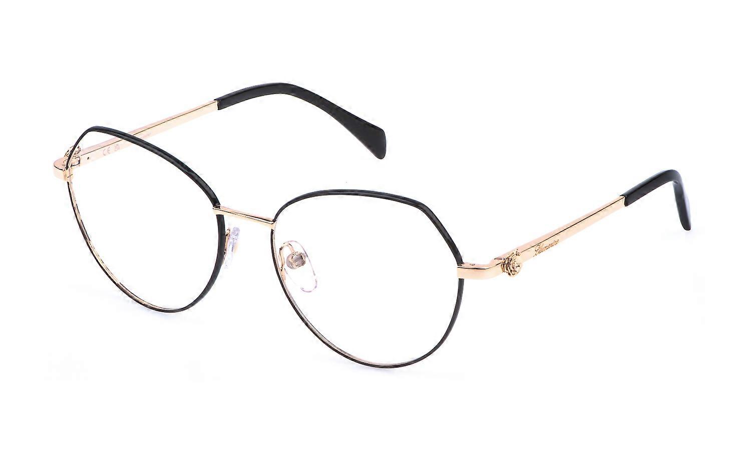 Eyewear Frames Blumarine VBM220 0301 ORO ROSE' LUC.C/PARTI Black LUC 55/17/140 WOMAN