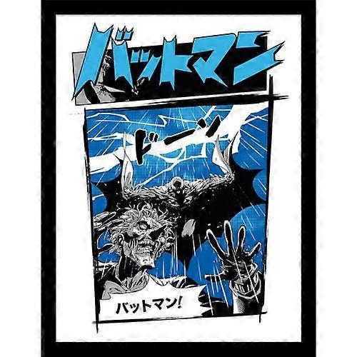 Batman Joker Kanji Framed Poster
