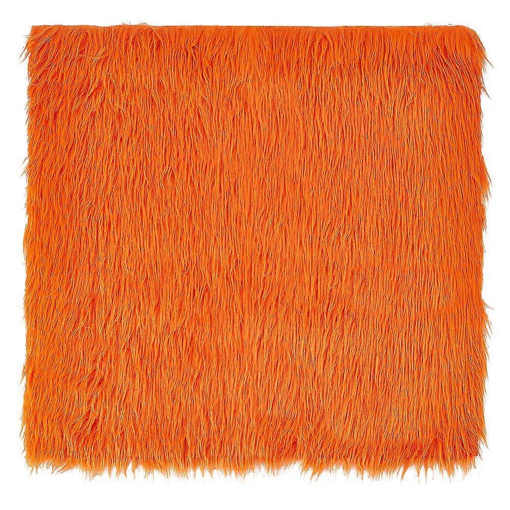 Polyester Plush Toy Fabric Orange 400x400x3mm
