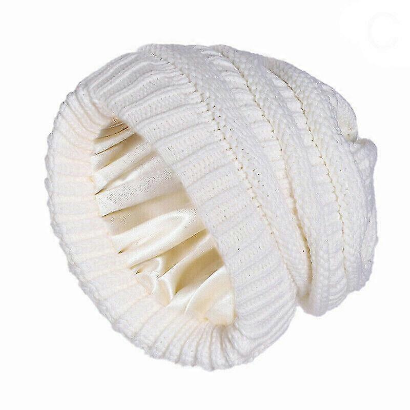 Women's Winter Knitted Warm Hat | Solid Color Daily Use Hat