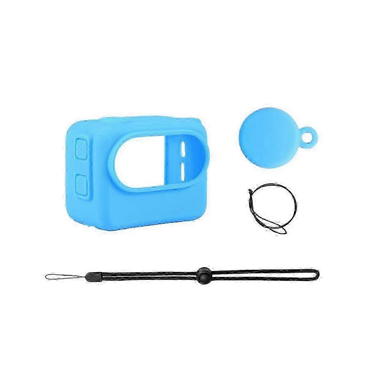 For Shadowstone Go3 Thumb Stabilizer Camera Battery Case Silicone with Lanyard Protective Case