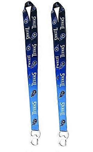 Tennessee Titans NFL Ombre Lanyard 2 Pack